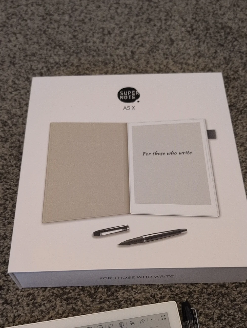 Supernote A5X With Case, Folio, And HOM Pen - Picture 2 of 9